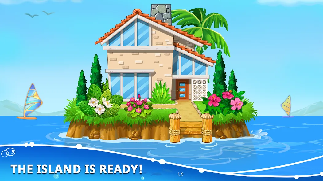 Взломанная Island building! Build a house  [МОД Бесконечные деньги] — полная версия apk на Андроид screen 5