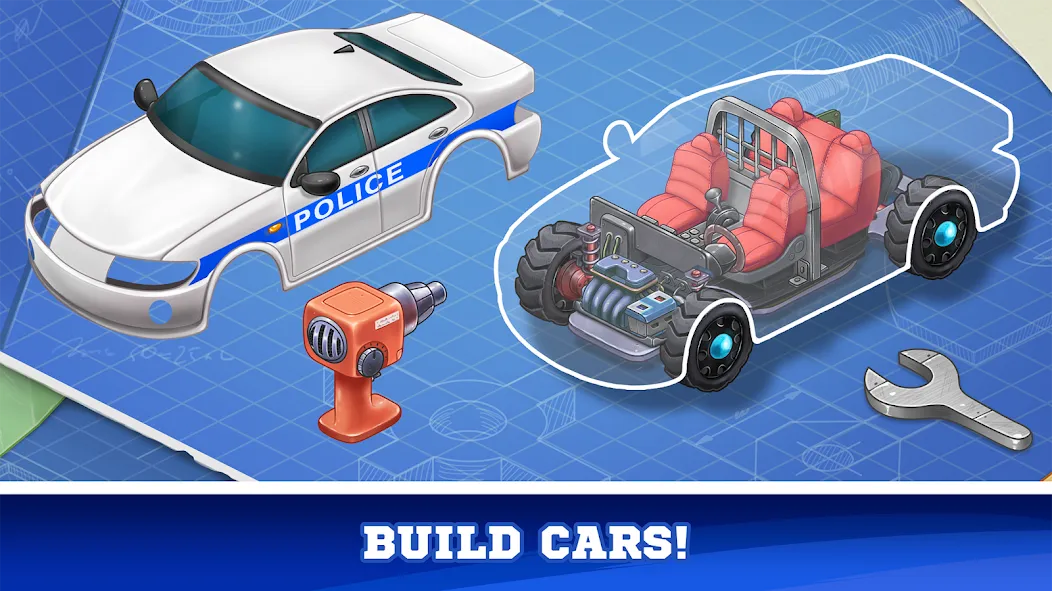 Взлом Kids Cars Games build a truck  [МОД Menu] — полная версия apk на Андроид screen 2