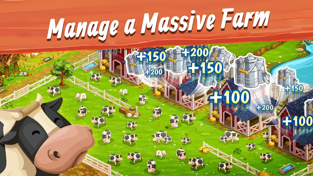 Взлом Big Farm: Mobile Harvest (Биг Фарм)  [МОД Бесконечные деньги] — полная версия apk на Андроид screen 3