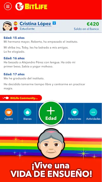 Скачать взломанную BitLife Español  [МОД Unlocked] — полная версия apk на Андроид screen 4