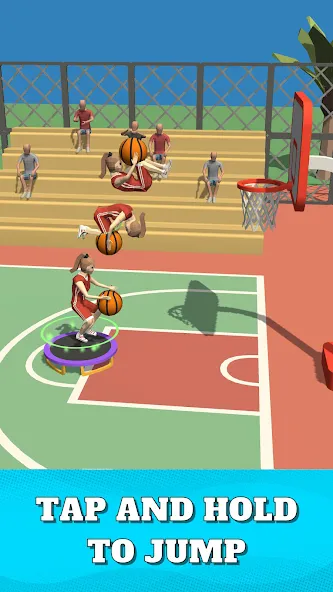 Скачать взлом Dunk Team (Данк Тим)  [МОД Unlimited Money] — последняя версия apk на Андроид screen 1