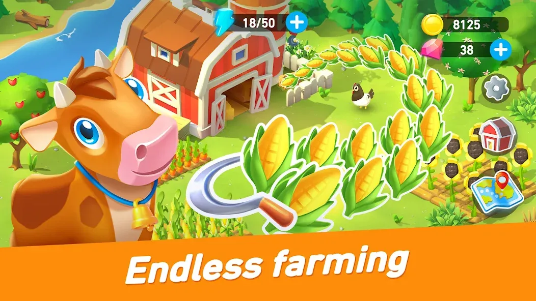 Скачать взломанную Goodville: Farm Game Adventure (Гудвилль)  [МОД Unlimited Money] — полная версия apk на Андроид screen 4