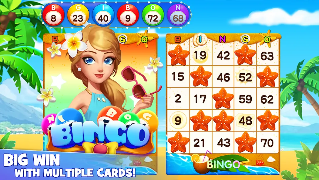 Взлом Bingo Lucky: Play Bingo Games (Бинго Лаки)  [МОД Бесконечные монеты] — полная версия apk на Андроид screen 1