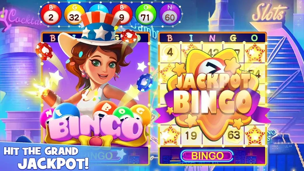 Взлом Bingo Lucky: Play Bingo Games (Бинго Лаки)  [МОД Бесконечные монеты] — полная версия apk на Андроид screen 2