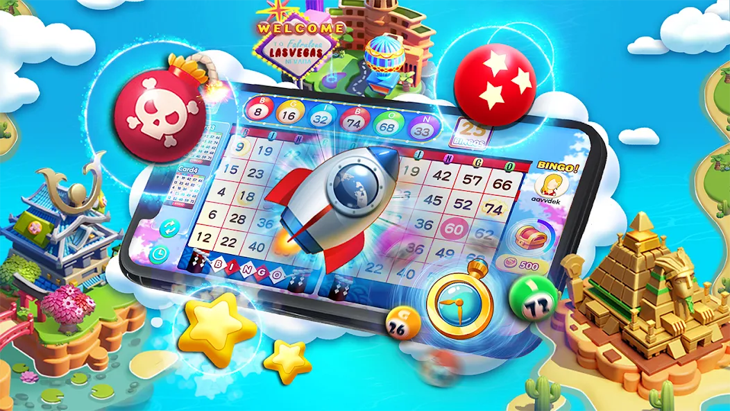 Взлом Bingo Lucky: Play Bingo Games (Бинго Лаки)  [МОД Бесконечные монеты] — полная версия apk на Андроид screen 3