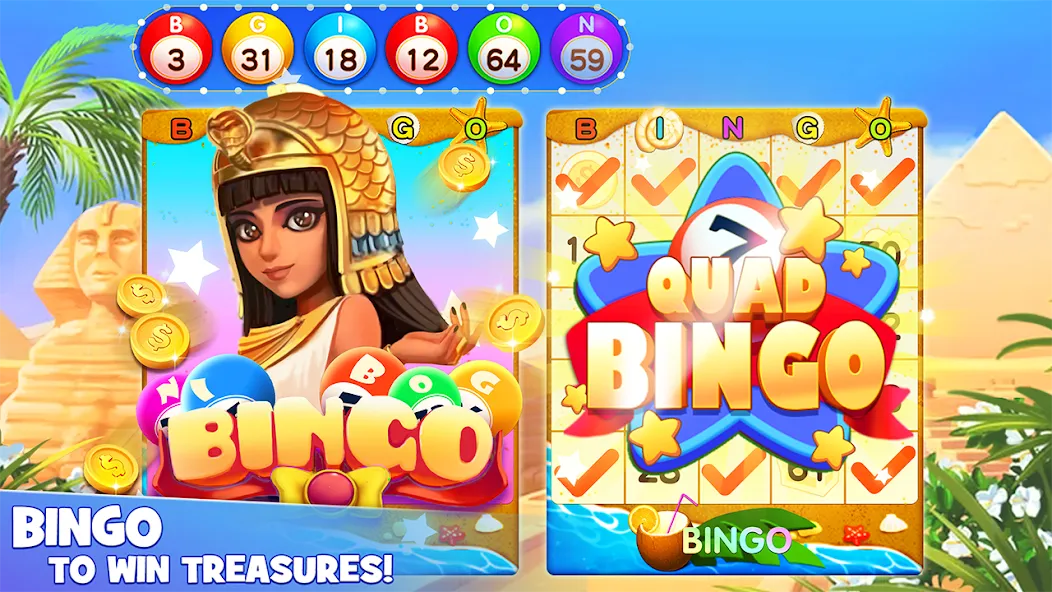 Взлом Bingo Lucky: Play Bingo Games (Бинго Лаки)  [МОД Бесконечные монеты] — полная версия apk на Андроид screen 5