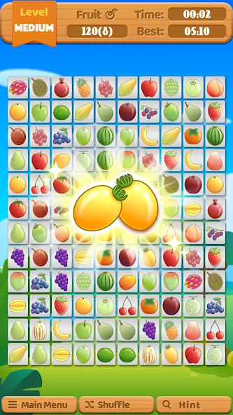 Взломанная Fruit Connect (Фрукт Коннект)  [МОД Unlocked] — стабильная версия apk на Андроид screen 3