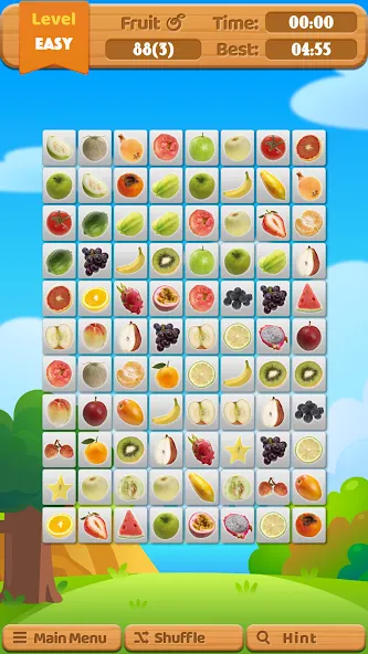 Взломанная Fruit Connect (Фрукт Коннект)  [МОД Unlocked] — стабильная версия apk на Андроид screen 4