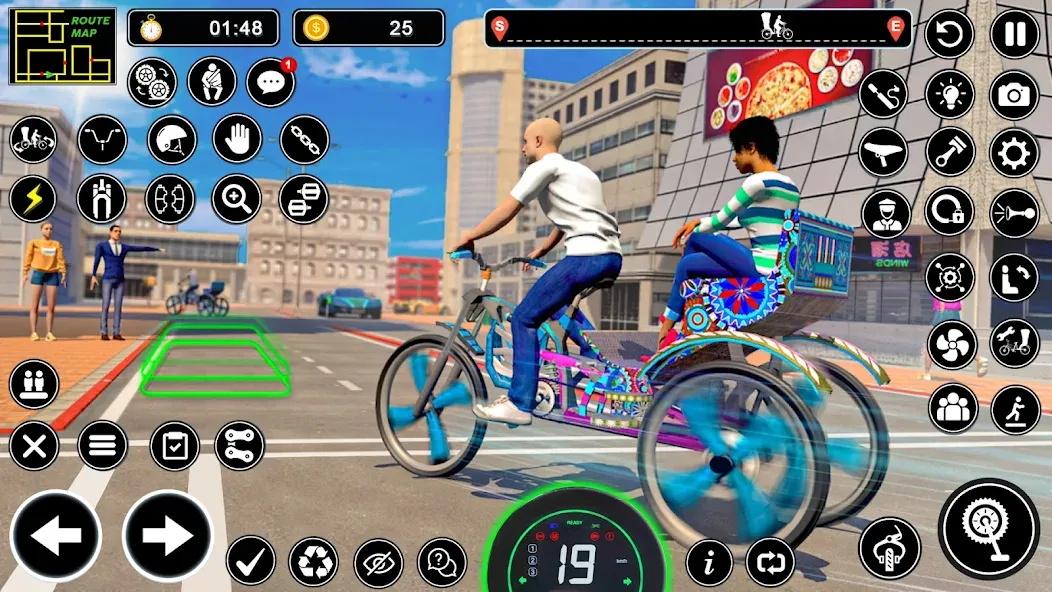 Скачать взлом BMX Cycle Games 3D Cycle Race (игры на велосипеде 3D гонка)  [МОД Unlimited Money] — полная версия apk на Андроид screen 4