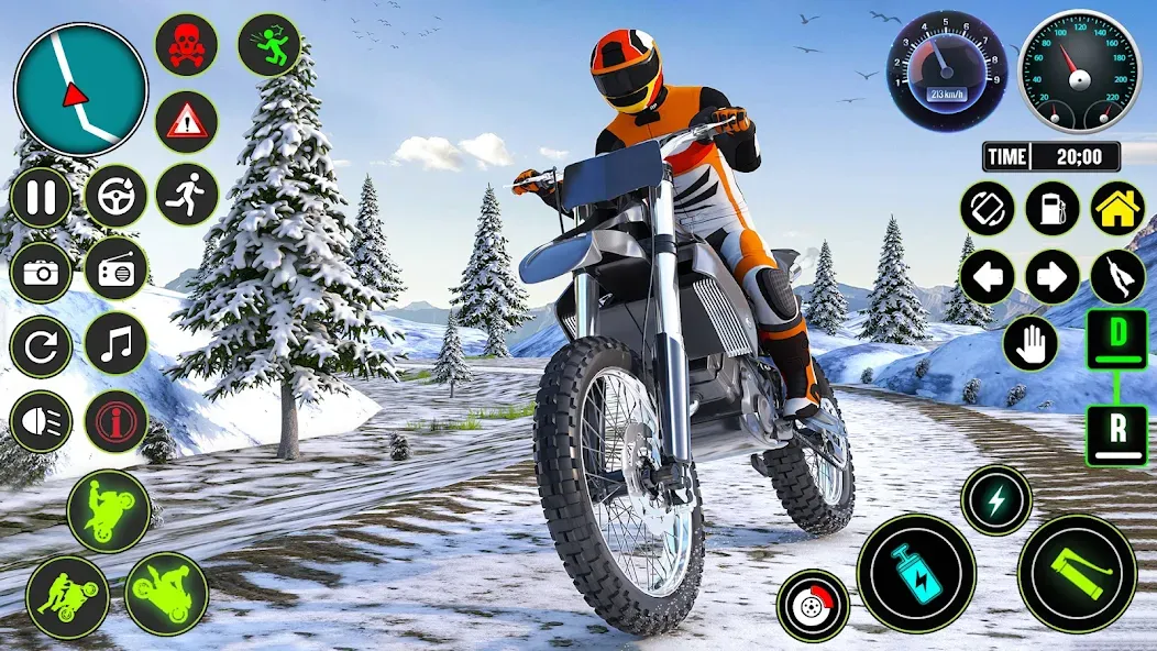 Скачать взлом GT Bike Racing Game Moto Stunt (ДжиТи Байк Рейсинг Гейм Мото Стант)  [МОД Бесконечные монеты] — последняя версия apk на Андроид screen 3