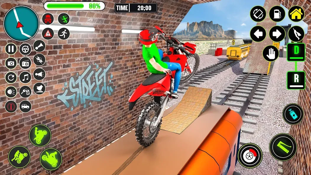 Скачать взлом GT Bike Racing Game Moto Stunt (ДжиТи Байк Рейсинг Гейм Мото Стант)  [МОД Бесконечные монеты] — последняя версия apk на Андроид screen 5