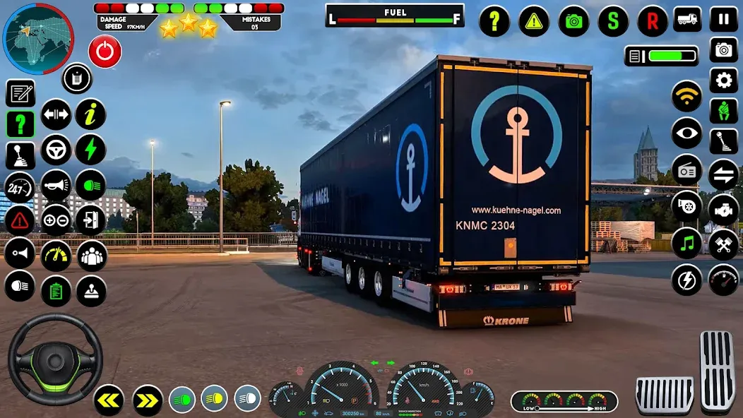 Взлом Truck Driving Euro Truck Game  [МОД Много монет] — полная версия apk на Андроид screen 3