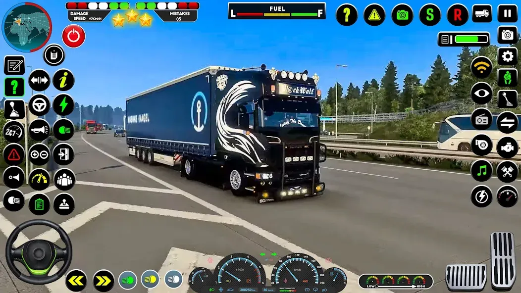 Взлом Truck Driving Euro Truck Game  [МОД Много монет] — полная версия apk на Андроид screen 4