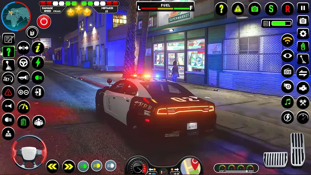 Скачать взломанную NYPD Police Car Parking Game  [МОД Много монет] — последняя версия apk на Андроид screen 4