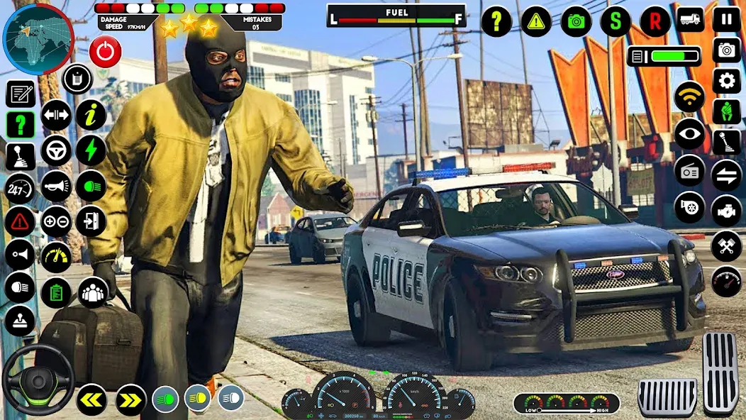 Скачать взломанную NYPD Police Car Parking Game  [МОД Много монет] — последняя версия apk на Андроид screen 5