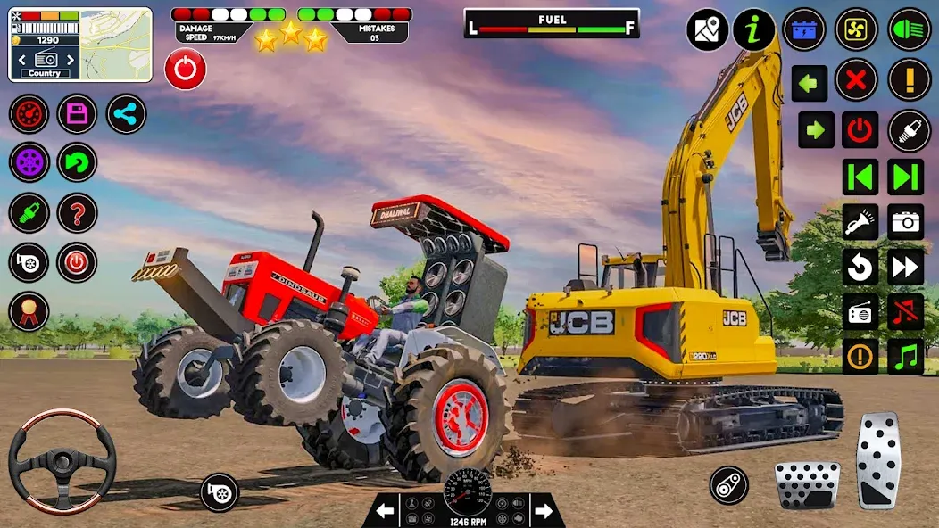 Скачать взлом Tractor Driving — Tractor Game  [МОД Mega Pack] — полная версия apk на Андроид screen 2