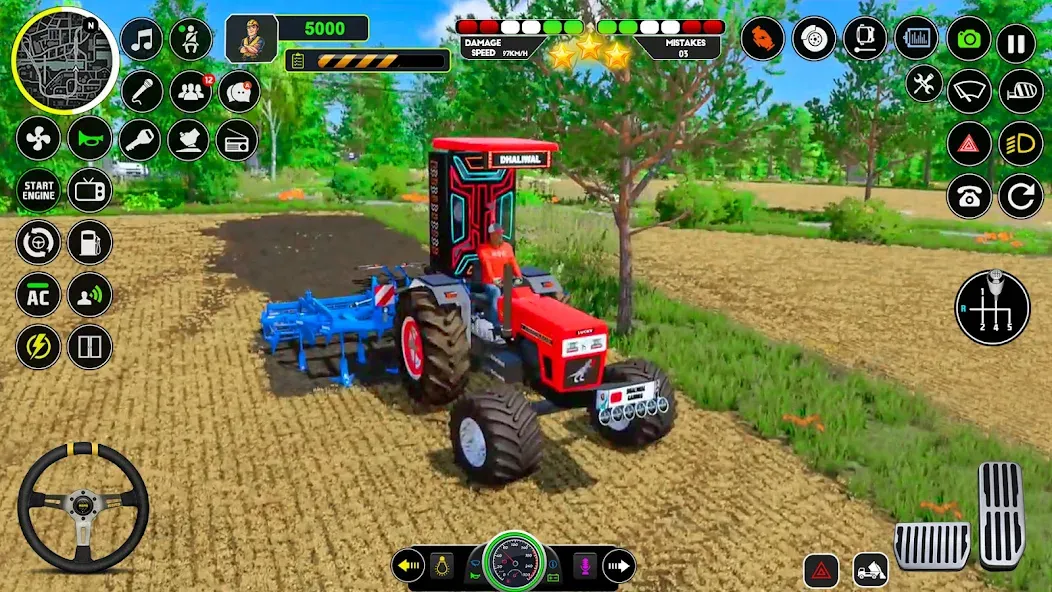 Скачать взлом Tractor Driving — Tractor Game  [МОД Mega Pack] — полная версия apk на Андроид screen 5