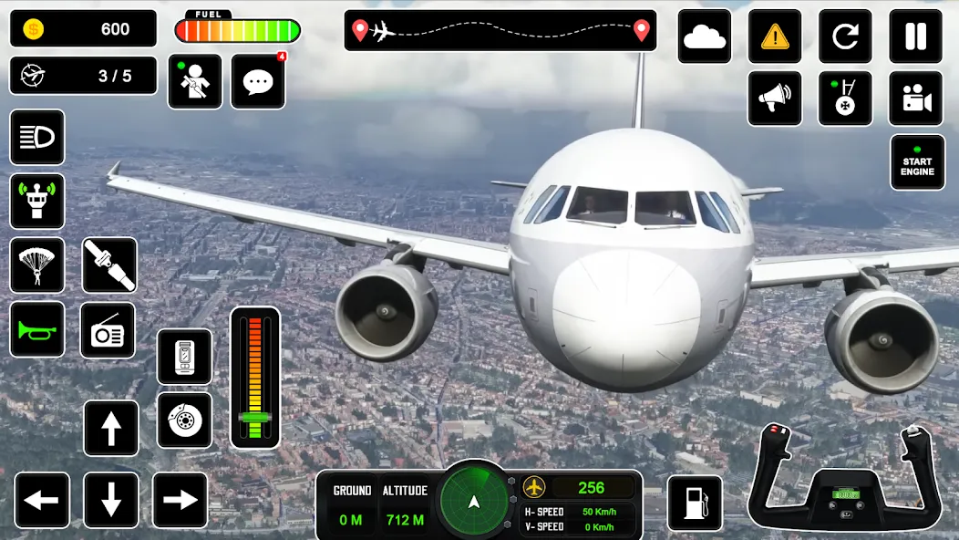 Скачать взломанную Pilot Simulator: Airplane Game  [МОД Unlocked] — последняя версия apk на Андроид screen 2