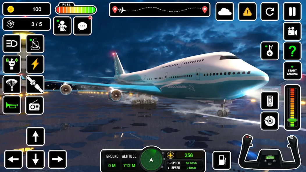 Скачать взломанную Pilot Simulator: Airplane Game  [МОД Unlocked] — последняя версия apk на Андроид screen 3