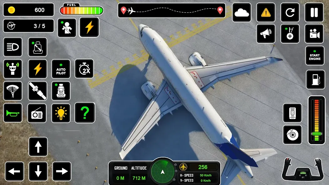 Скачать взломанную Pilot Simulator: Airplane Game  [МОД Unlocked] — последняя версия apk на Андроид screen 4