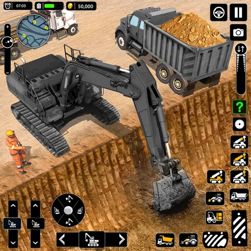 Взломанная Snow Offroad Construction Game  [МОД Mega Pack] — последняя версия apk на Андроид screen 1