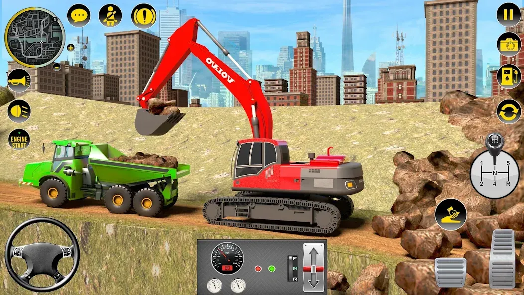 Скачать взломанную Builder City Construction Game (ткман Городское Строительство)  [МОД Mega Pack] — стабильная версия apk на Андроид screen 4