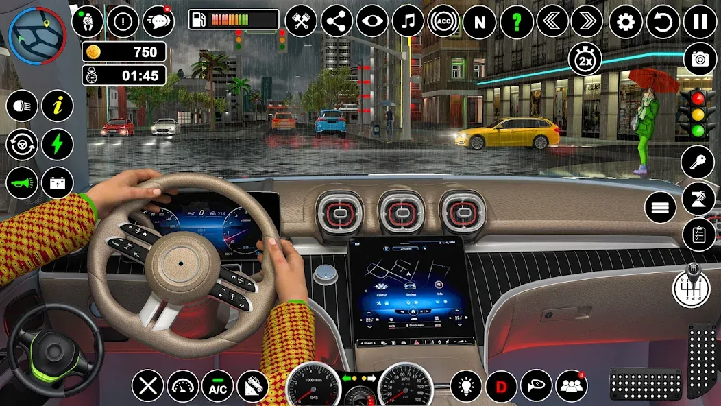 Скачать взлом Russian Taxi Driving Simulator  [МОД Много денег] — полная версия apk на Андроид screen 1