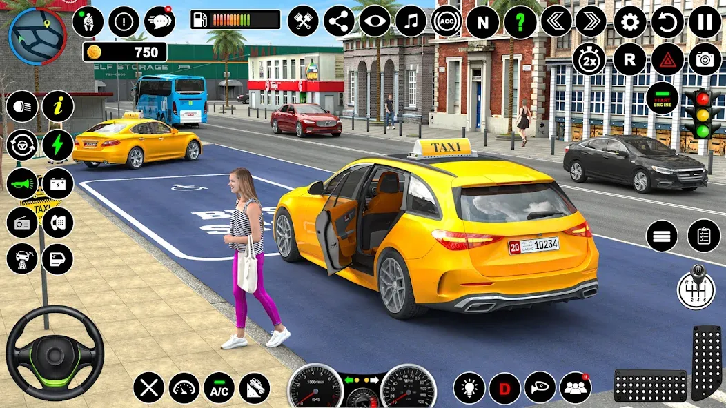 Скачать взлом Russian Taxi Driving Simulator  [МОД Много денег] — полная версия apk на Андроид screen 4