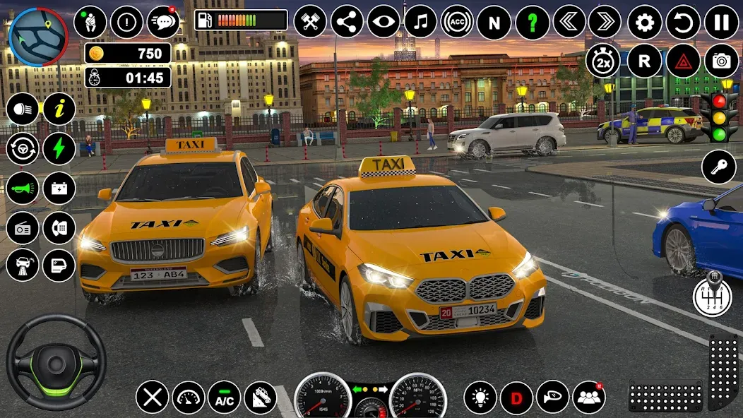 Скачать взлом Russian Taxi Driving Simulator  [МОД Много денег] — полная версия apk на Андроид screen 5