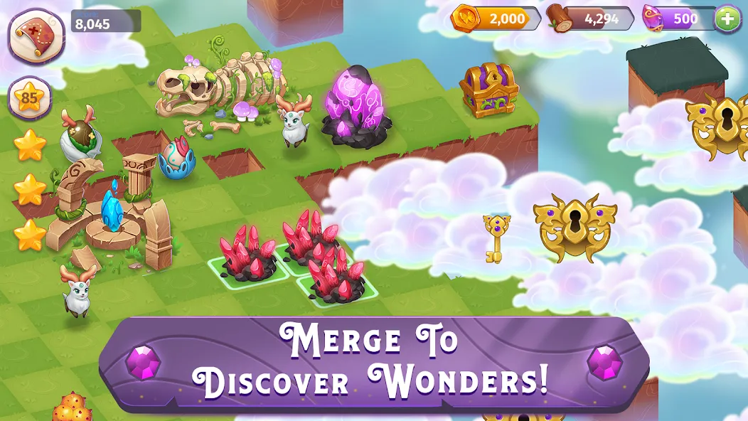 Скачать взлом Merge Magic!  [МОД Много денег] — стабильная версия apk на Андроид screen 1