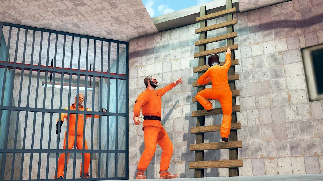 Скачать взлом Prison Escape- Jail Break Game (Побег из тюрьмы 3D)  [МОД Много денег] — полная версия apk на Андроид screen 5