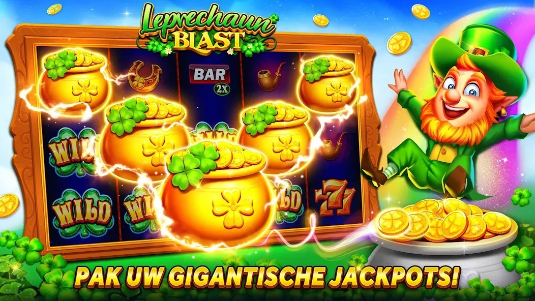 Скачать взлом Jackpot World™ — Slots Casino (Джекпот Ворлд)  [МОД Menu] — стабильная версия apk на Андроид screen 1