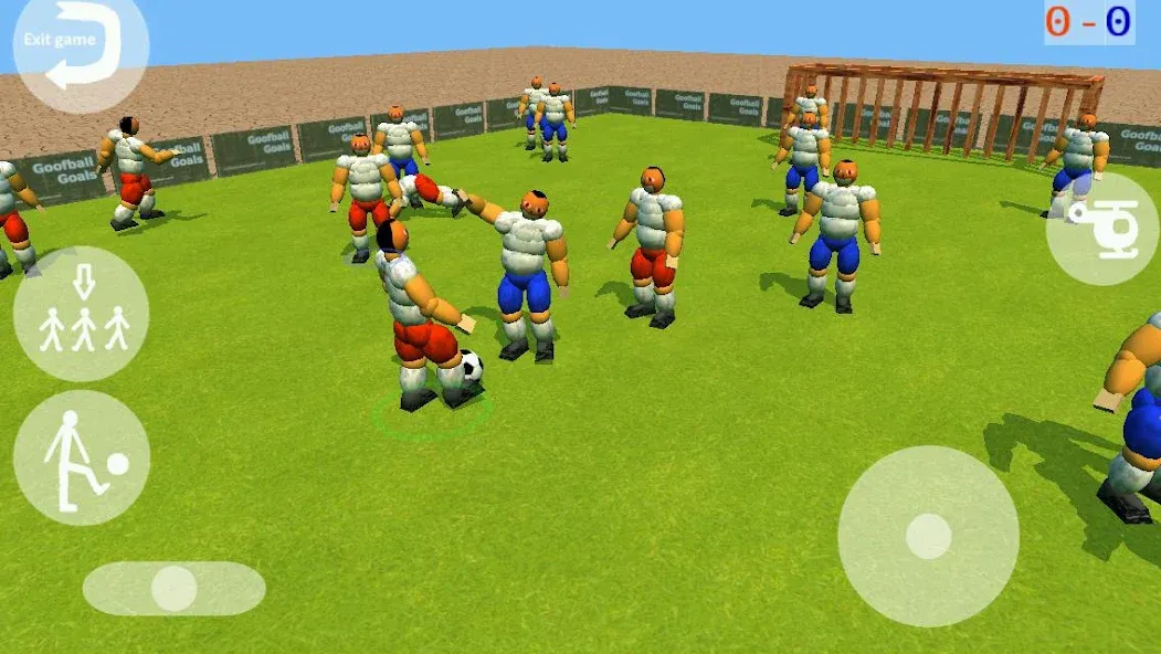 Взлом Goofball Goals Soccer Game 3D (Гуфбол Голз Соккер Гейм 3Д)  [МОД Много денег] — стабильная версия apk на Андроид screen 1