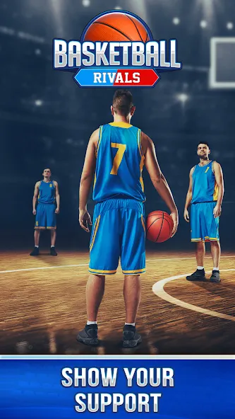 Скачать взлом Basketball Rivals: Sports Game (Баскетбол Ривалс)  [МОД Unlocked] — последняя версия apk на Андроид screen 5