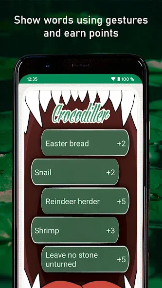 Взломанная Crocodiller  [МОД Много монет] — последняя версия apk на Андроид screen 2