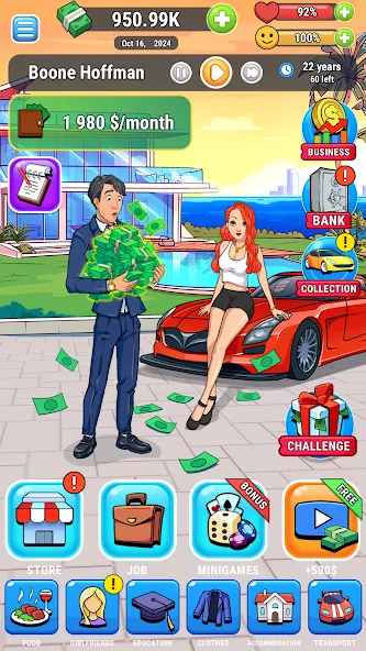 Взлом Rich Inc. Business & Idle Life  [МОД Много монет] — полная версия apk на Андроид screen 5