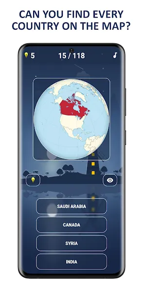 Взломанная Flags of World Countries Quiz  [МОД Меню] — стабильная версия apk на Андроид screen 2