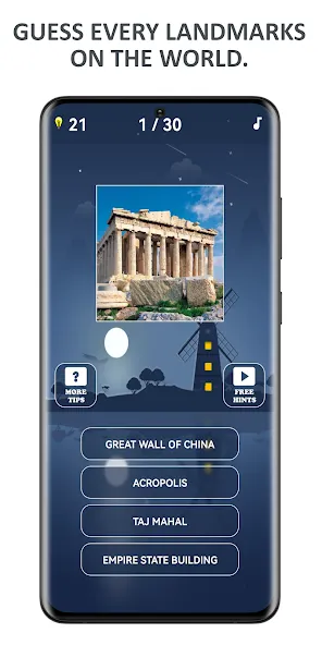 Взломанная Flags of World Countries Quiz  [МОД Меню] — стабильная версия apk на Андроид screen 5