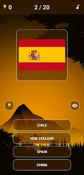 Скачать взлом Geography Quiz — World Flags 1  [МОД Меню] — полная версия apk на Андроид screen 1