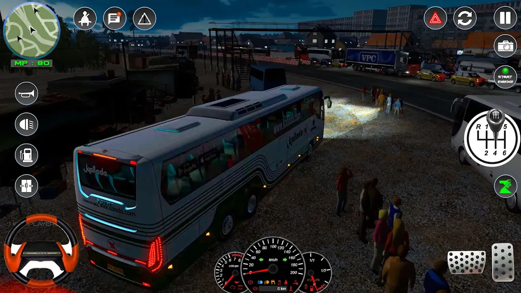 Взломанная Bus Simulator 2023 — City Bus  [МОД Меню] — последняя версия apk на Андроид screen 1