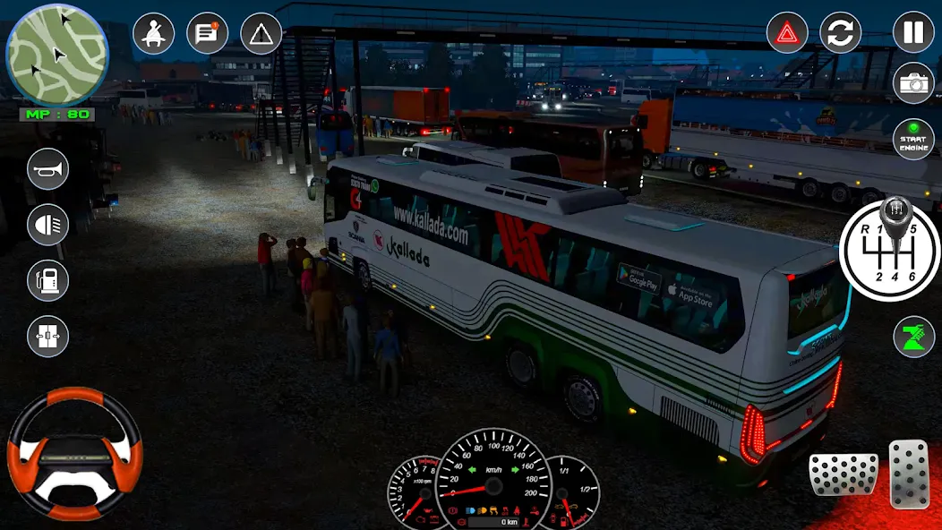 Взломанная Bus Simulator 2023 — City Bus  [МОД Меню] — последняя версия apk на Андроид screen 2