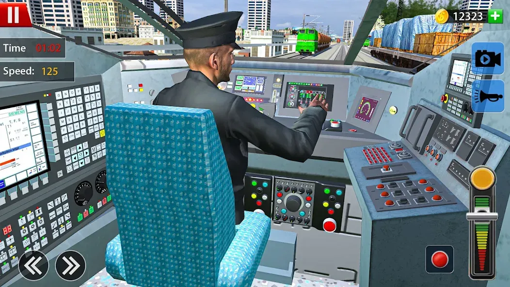 Скачать взломанную Train Driver Simulator Game  [МОД Много монет] — полная версия apk на Андроид screen 2