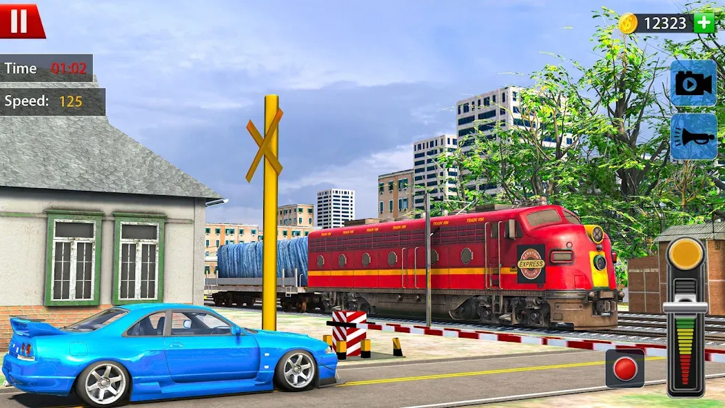 Скачать взломанную Train Driver Simulator Game  [МОД Много монет] — полная версия apk на Андроид screen 3