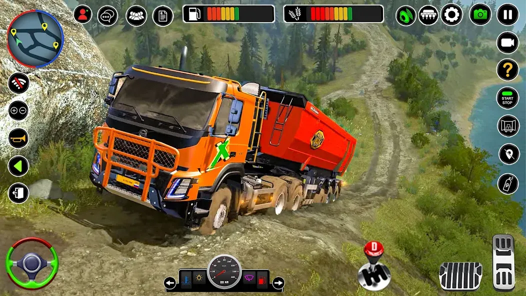 Взлом Offroad Mud Truck Simulator 3D  [МОД Unlimited Money] — стабильная версия apk на Андроид screen 3