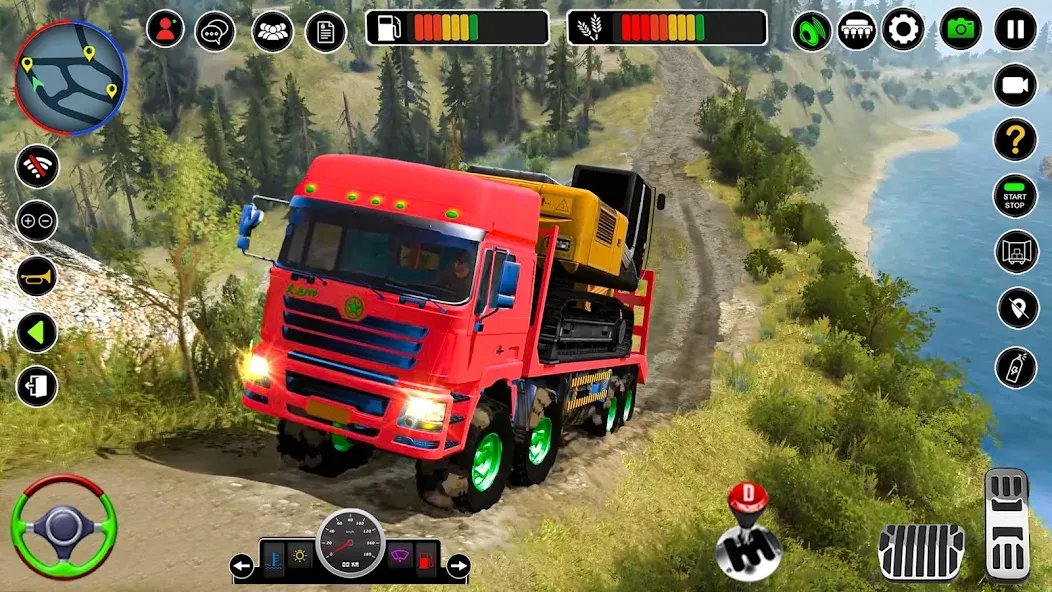 Взлом Offroad Mud Truck Simulator 3D  [МОД Unlimited Money] — стабильная версия apk на Андроид screen 5