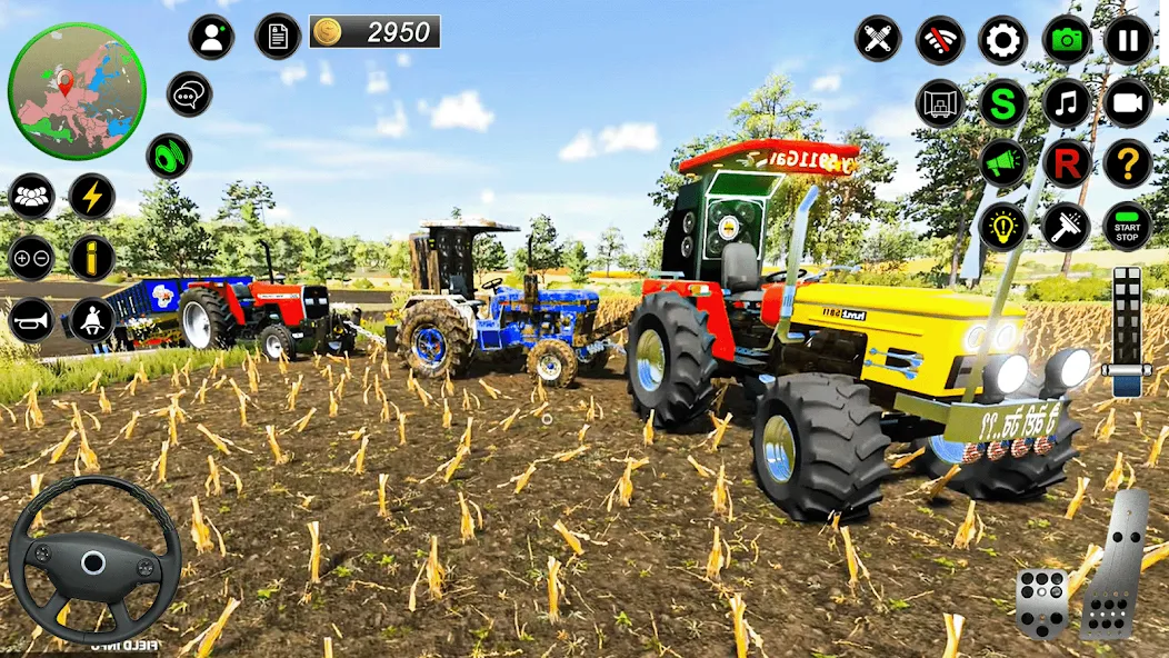 Скачать взломанную Real Farmer Tractor Drive Game (Фармер Трактор 3Д Фермерские Игры)  [МОД Все открыто] — стабильная версия apk на Андроид screen 4