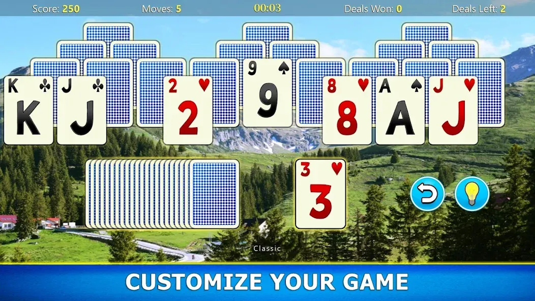 Взлом TriPeaks Solitaire Mobile  [МОД Unlocked] — последняя версия apk на Андроид screen 3