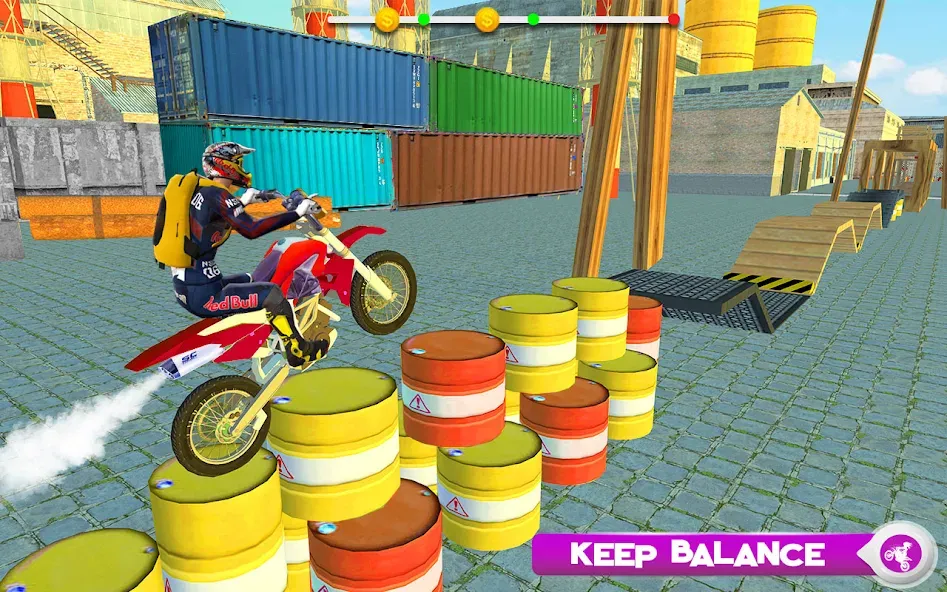 Взлом Motor Bike Stunt Racing Games (Мотор Байк Стант Гонки Игры)  [МОД Много денег] — полная версия apk на Андроид screen 4