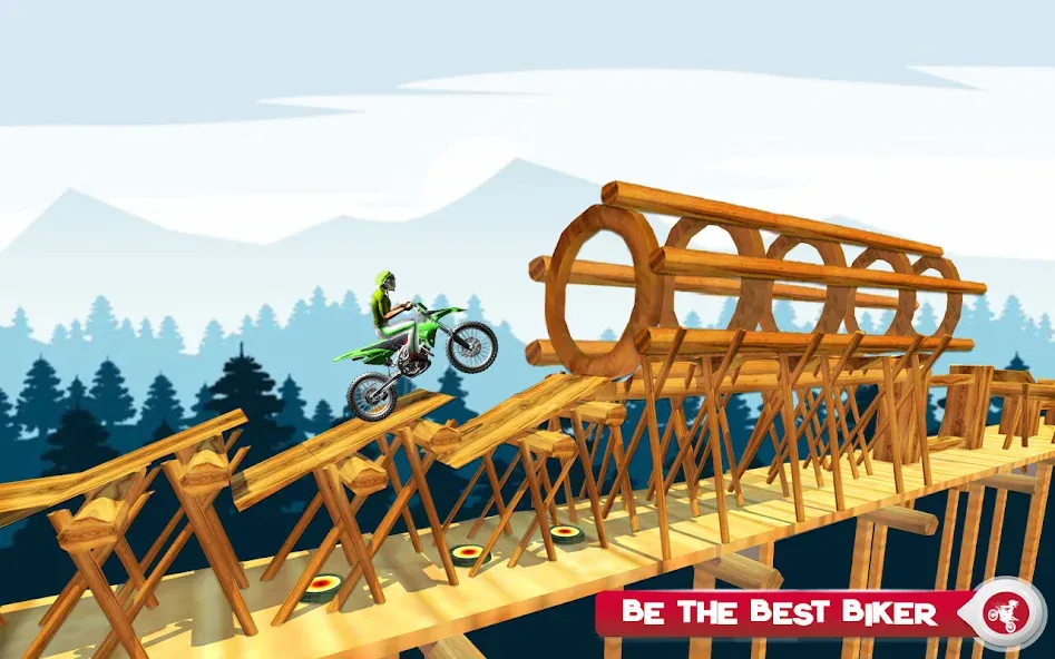 Взлом Motor Bike Stunt Racing Games (Мотор Байк Стант Гонки Игры)  [МОД Много денег] — полная версия apk на Андроид screen 5