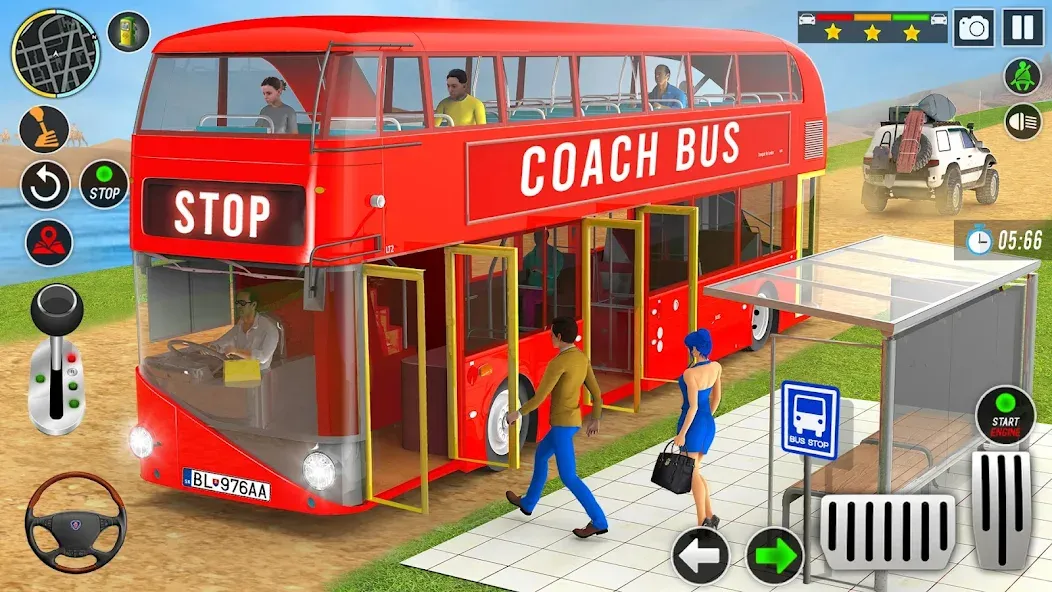 Скачать взлом City Bus Simulator Bus Games (Сити Бас Симулятор Бас Игры)  [МОД Меню] — стабильная версия apk на Андроид screen 3